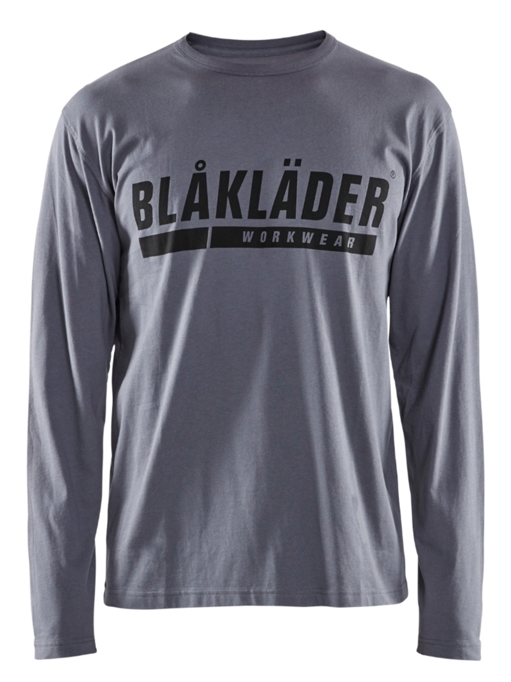 Blaklader Men's Long Sleeve Logo T-Shirt — Gray